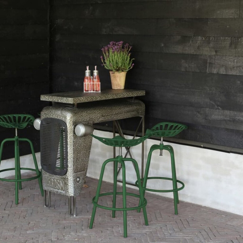 Esschert Design Barstoel Tractor groen afbeelding 1