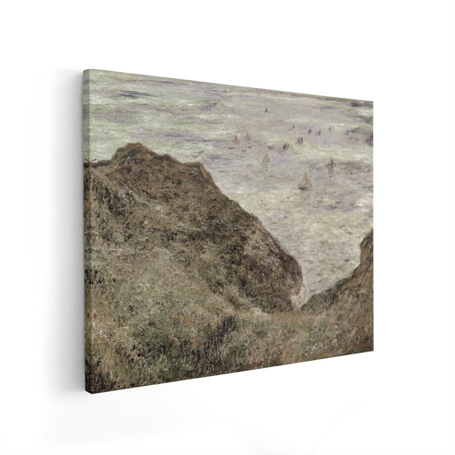 Artaza Canvas Schilderij Zeezicht Monet - 50x40 cm - Wanddecoratie Kustlijn - Muurdecoratie Landschap - Schilderijen Op Canvas Zee Artaza Canvas Schilderij Zeezicht Monet - 50x40 cm - Wanddecoratie Kustlijn - Muurdecoratie Landschap - Schilderijen Op Canvas Zee afbeelding 1