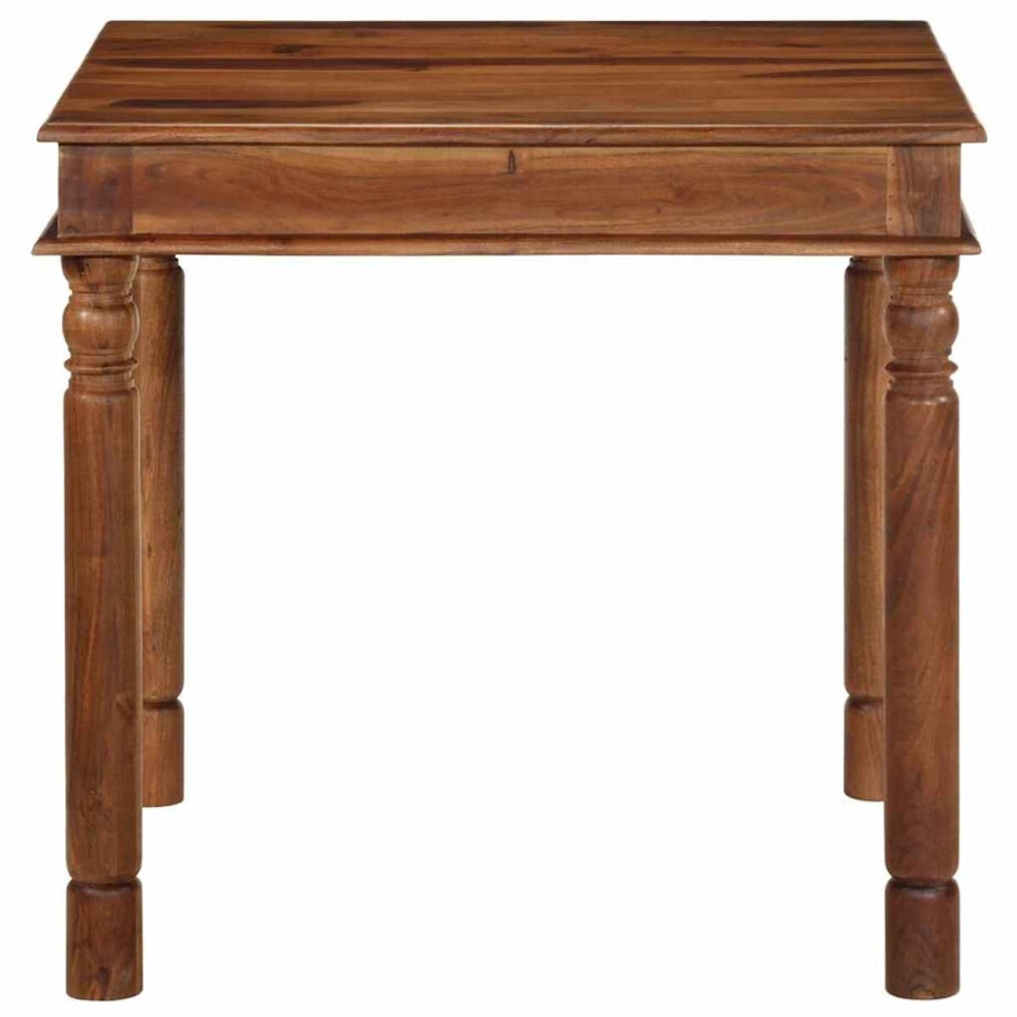 vidaXL Eettafel - Eettafels - Eetkamertafel - Keukentafel - Eettafel 80x80x77 cm massief acaciahout vidaXL Eettafel - Eettafels - Eetkamertafel - Keukentafel - Eettafel 80x80x77 cm massief acaciahout afbeelding 1