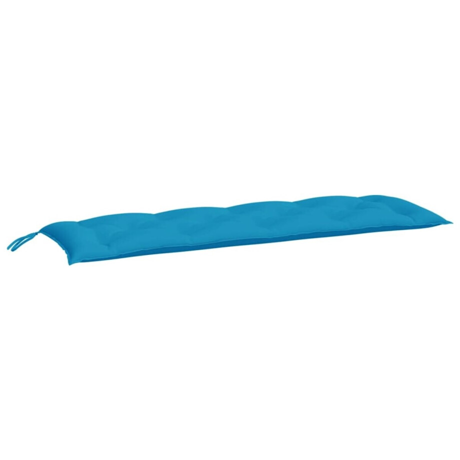 vidaXL - Tuinbankkussen - 150x50x7 - cm - oxford - stof - lichtblauw vidaXL - Tuinbankkussen - 150x50x7 - cm - oxford - stof - lichtblauw afbeelding 1