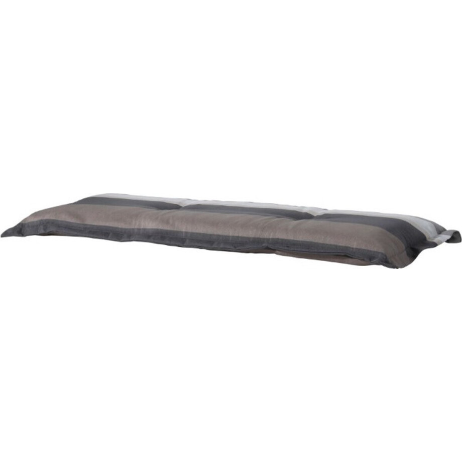 Madison Bankkussen Stripe 150x48 cm grijs afbeelding 1