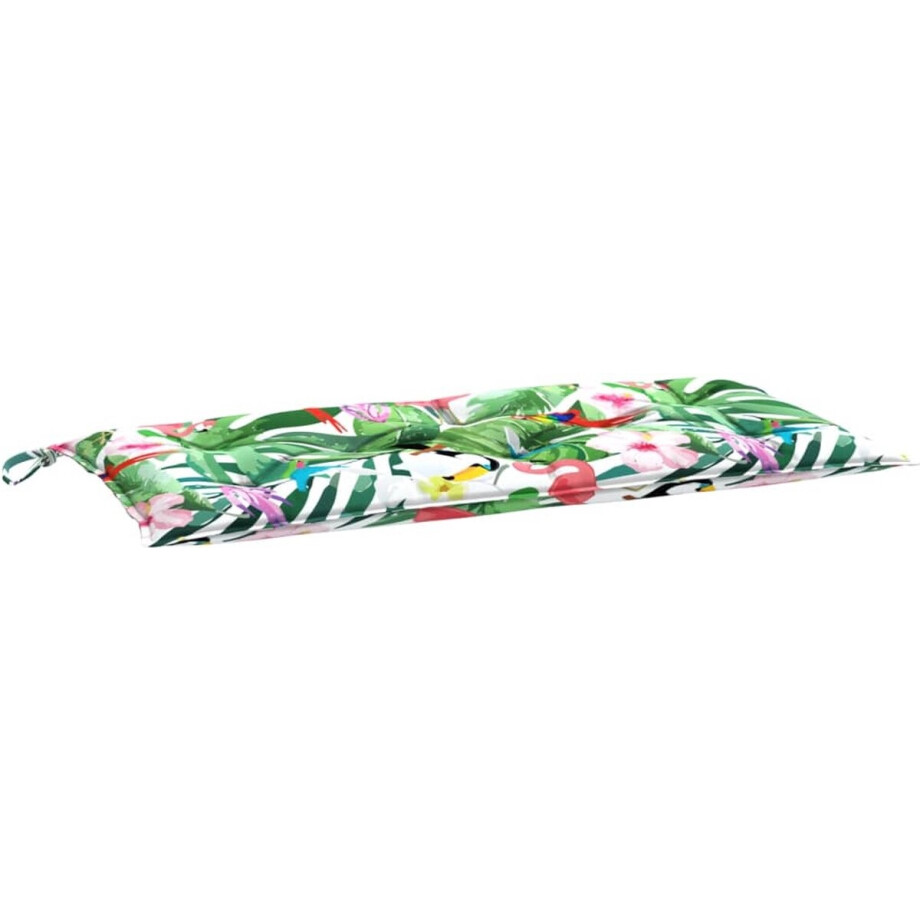 vidaXL - Tuinbankkussen - 100x50x7 - cm - oxford - stof - meerkleurig afbeelding 1