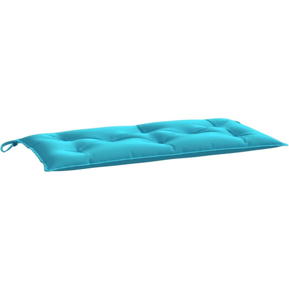 vidaXL - Tuinbankkussen - 100x50x7 - cm - oxford - stof - turquoise afbeelding 1