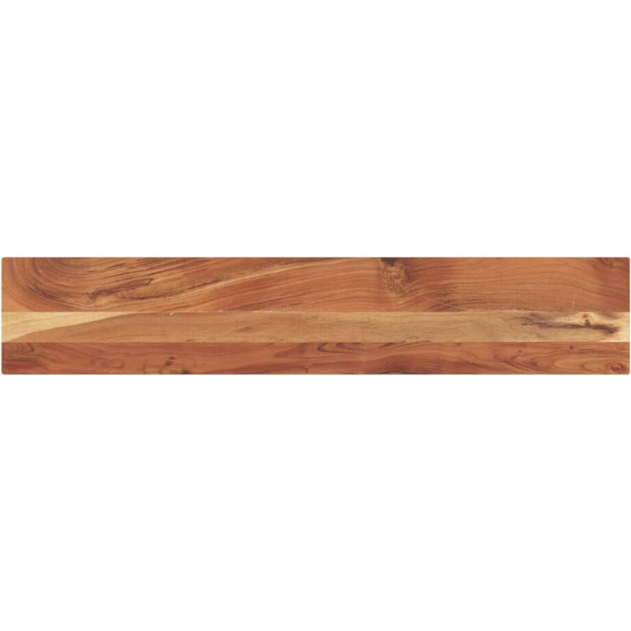 vidaXL - Tafelblad - rechthoekig - 160x20x3,8 - cm - massief - acaciahout afbeelding 1