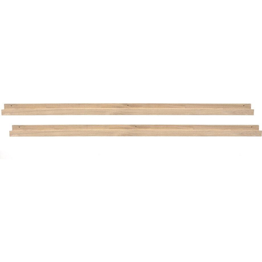 vtwonen Fotolijstplanken 170 cm - Eiken - Onbehandeld - Set van 2 vtwonen Fotolijstplanken 170 cm - Eiken - Onbehandeld - Set van 2 afbeelding 1