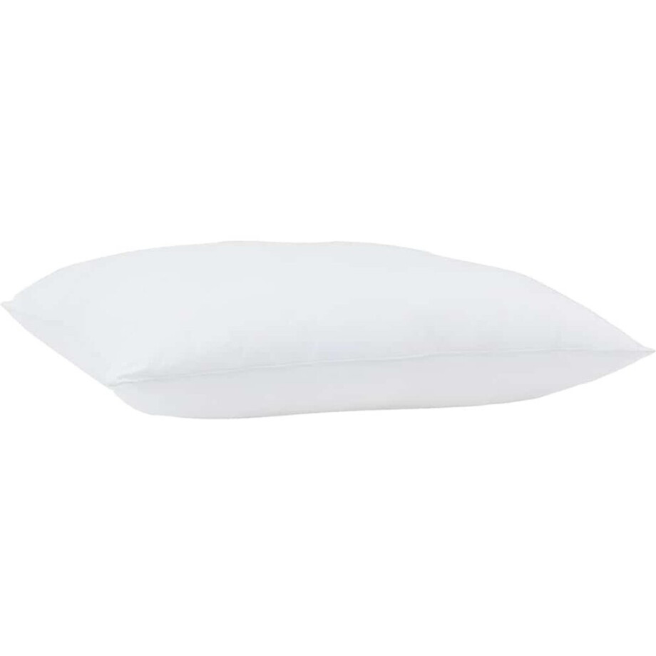 vidaXL - Dekbed - met - kussen - 2 - st - Wit - Microvezel vidaXL - Dekbed - met - kussen - 2 - st - Wit - Microvezel afbeelding 1