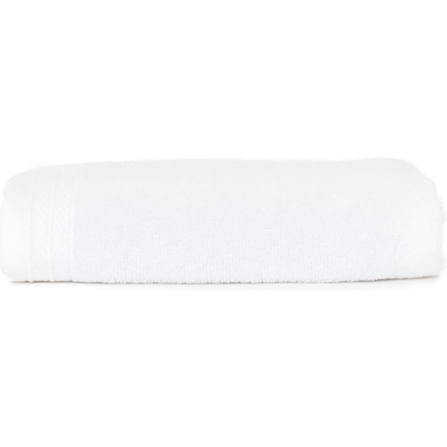The One Towelling Organic Handdoek - 50 x 100 cm - Hoge vochtopname - Met ophanglus - 550 gr/m² - 100% Organisch katoen - Wit The One Towelling Organic Handdoek - 50 x 100 cm - Hoge vochtopname - Met ophanglus - 550 gr/m² - 100% Organisch katoen - Wit afbeelding 1