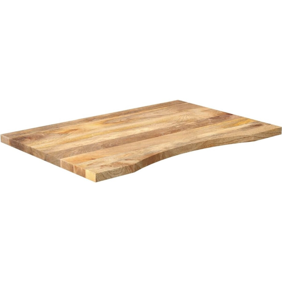 vidaXL Bureaublad - Mangohout - 80x60x2,5 cm Houten Bureau Blad - Mango Hout - Landelijk Design - Bureau Accessoires - Thuiskantoor vidaXL Bureaublad - Mangohout - 80x60x2,5 cm Houten Bureau Blad - Mango Hout - Landelijk Design - Bureau Accessoires - Thuiskantoor afbeelding 1