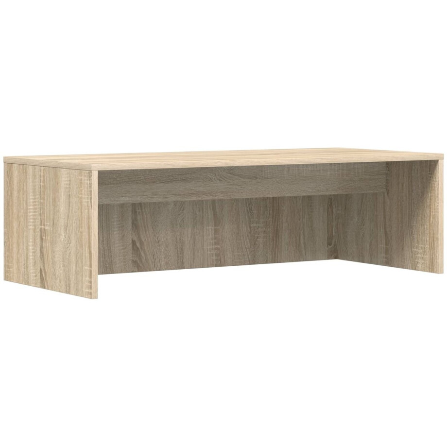 vidaXL - Aan - de - muur - bevestigd - bureau - Sonoma - Eik - 100 - x - 45 - x - 30 - cm afbeelding 1