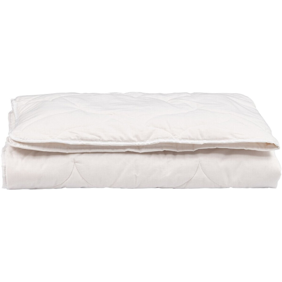 Vitality Pur Katoenen Zomerdekbed – 135x200 – Eenpersoons – 100% Natuurlijk – Ademend & Vochtregulerend – Dun & Lichtgewicht – Perfect Voor Warme Nachten afbeelding 1