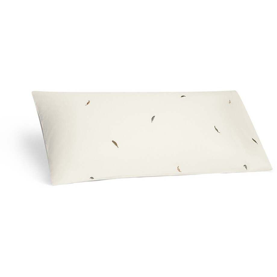 Yumeko kussensloop katoen satijn multicolour feather 40x80 - Bio, eco & fairtrade - 1 stuk Yumeko kussensloop katoen satijn multicolour feather 40x80 - Bio, eco & fairtrade - 1 stuk afbeelding 1