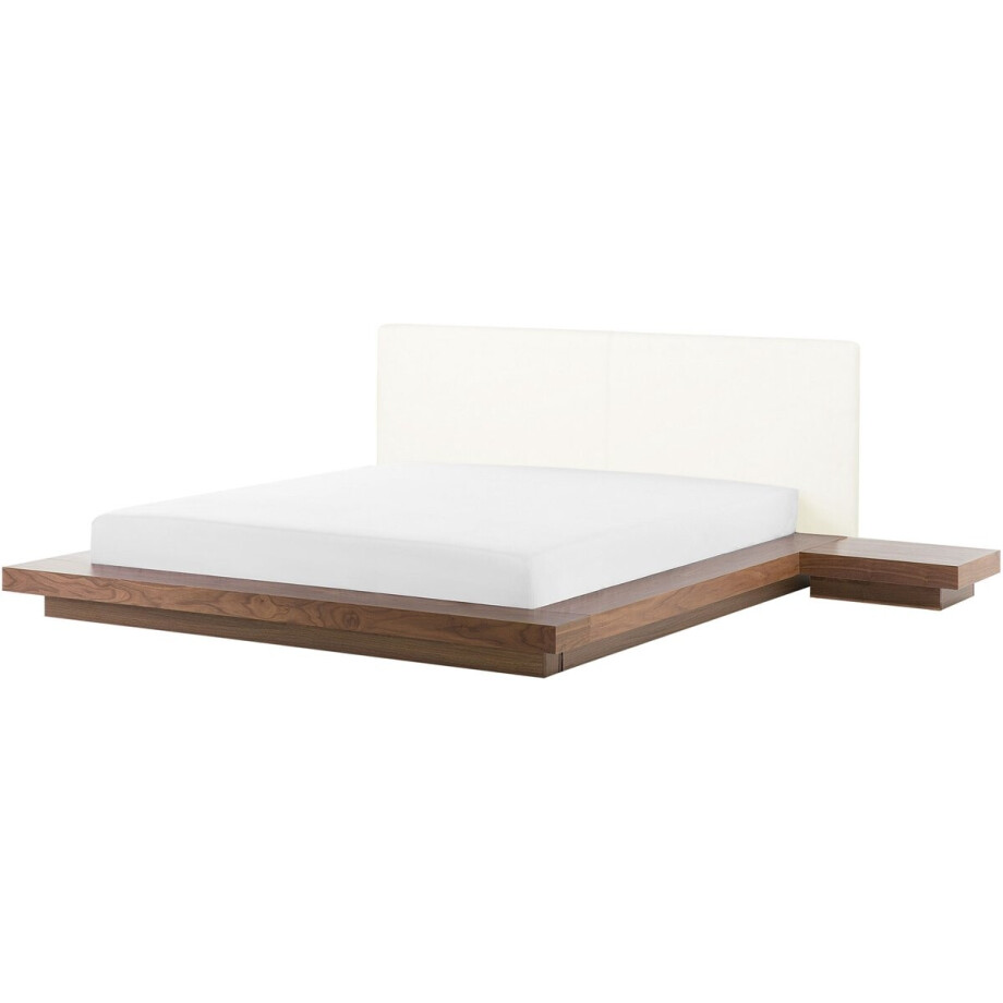 ZEN - Futon tweepersoonsbed - Lichte houtkleur - 160 x 200 cm - MDF ZEN - Futon tweepersoonsbed - Lichte houtkleur - 160 x 200 cm - MDF afbeelding 1