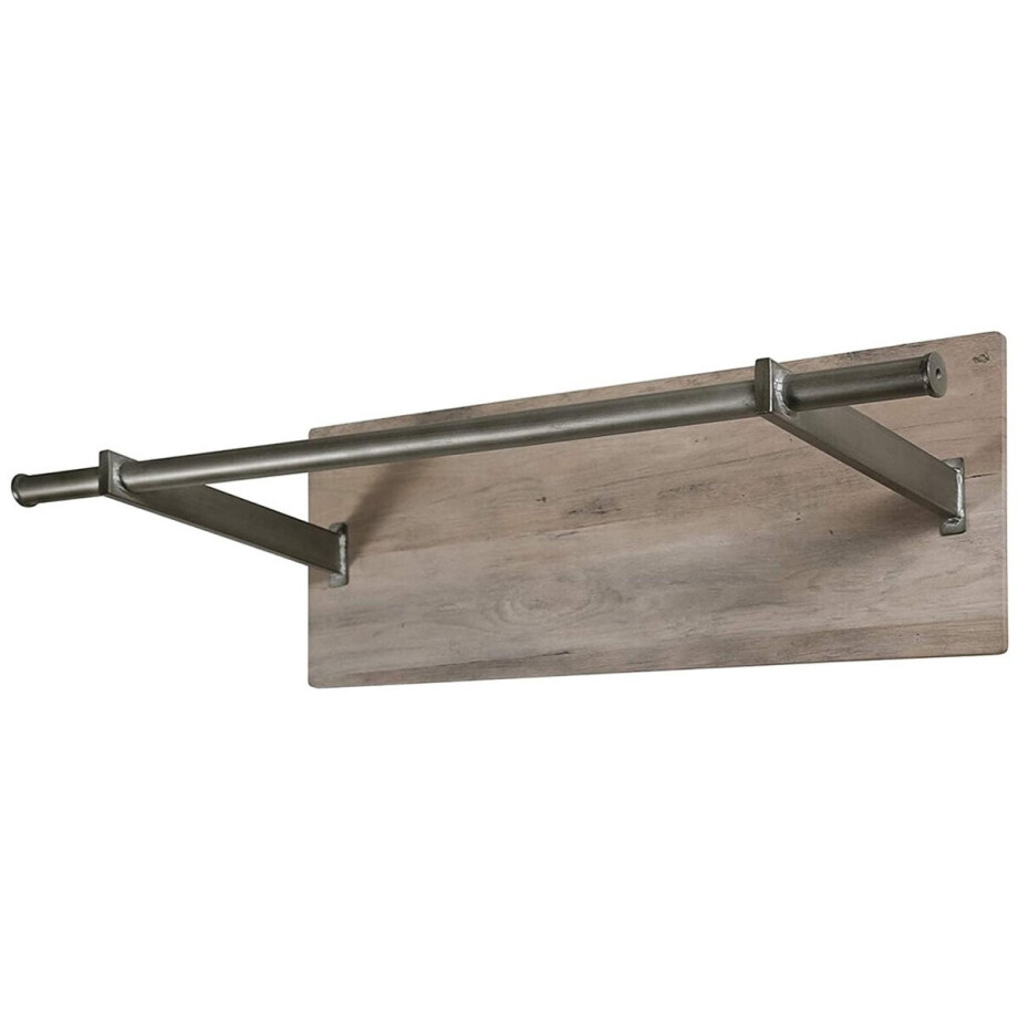 Kapstok Guinee Eiken - MDF - 3 haken - Breedte 85 cm - Diepte 30 cm - Hoogte 25 cm Kapstok Guinee Eiken - MDF - 3 haken - Breedte 85 cm - Diepte 30 cm - Hoogte 25 cm afbeelding 1