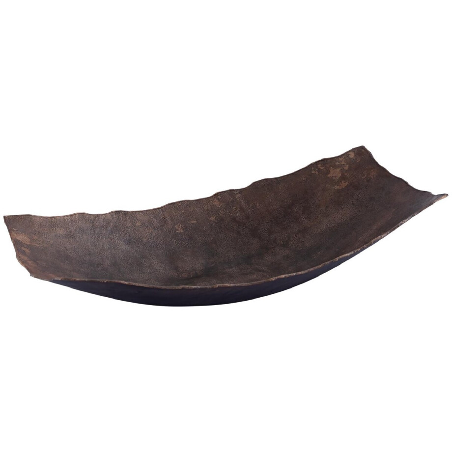 PTMD - Schaal Semin - Bruin - 49.5x27.5x8.5cm PTMD - Schaal Semin - Bruin - 49.5x27.5x8.5cm afbeelding 1