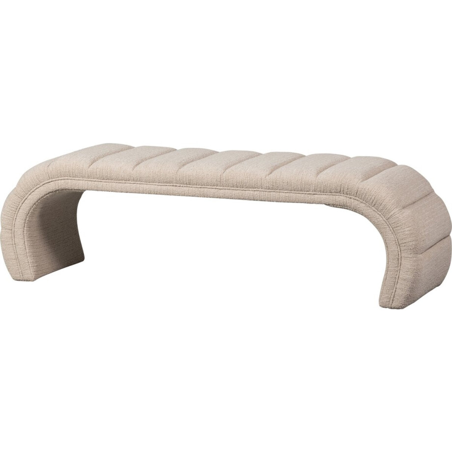 WOOOD Traffic Bankje - Stof - Naturel - 47x163x51 WOOOD Traffic Bankje - Stof - Naturel - 47x163x51 afbeelding 1