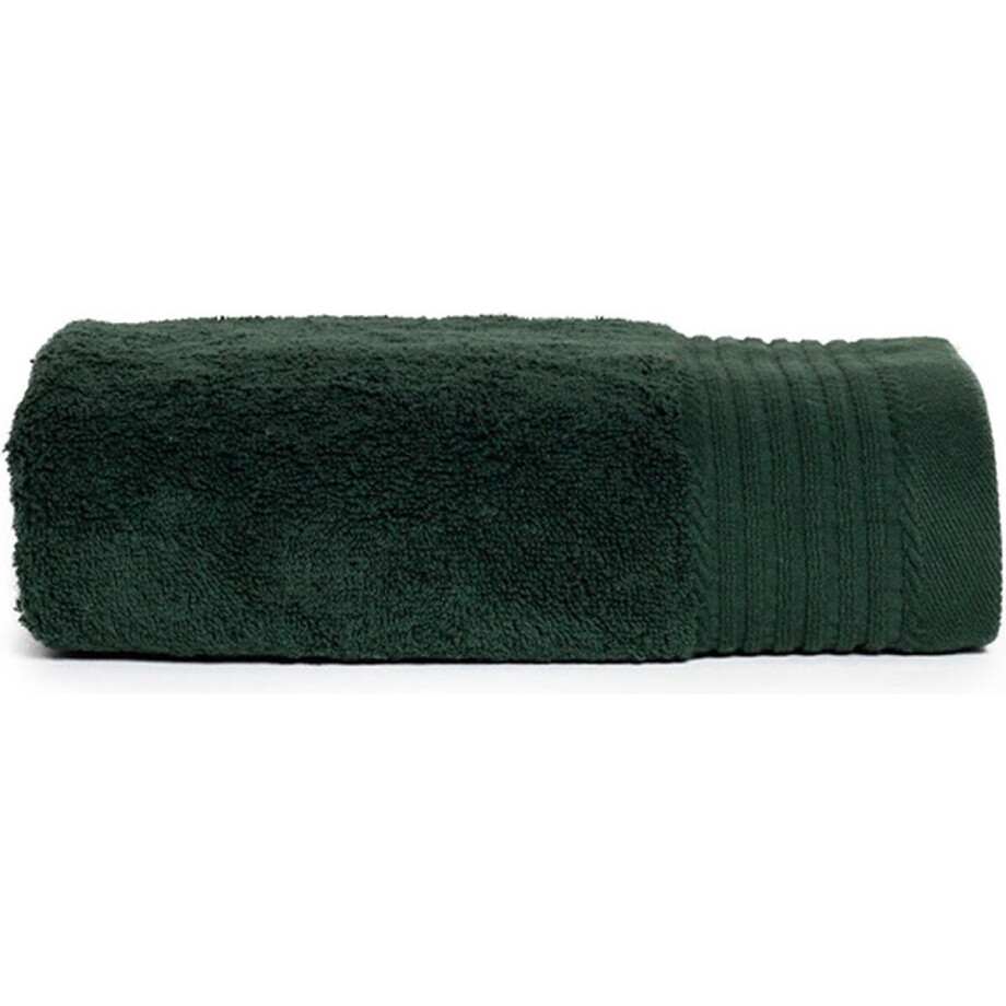 The One Towelling Deluxe Handdoek - 100% Zacht Katoen - Hoog absorptievermogen - 50 x 100 cm – Donker Groen The One Towelling Deluxe Handdoek - 100% Zacht Katoen - Hoog absorptievermogen - 50 x 100 cm – Donker Groen afbeelding 1