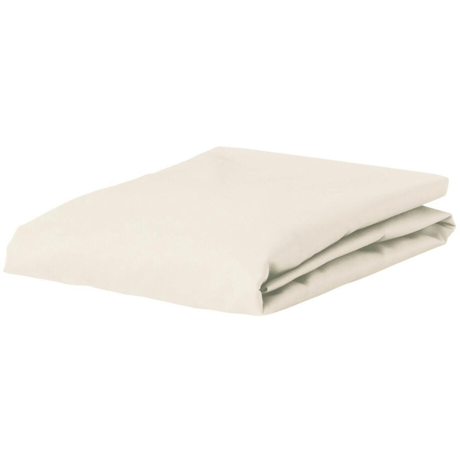 Essenza The Perfect Organic Jersey Topper Hoeslaken Oyster - 140-160 x 200-220 cm afbeelding 1