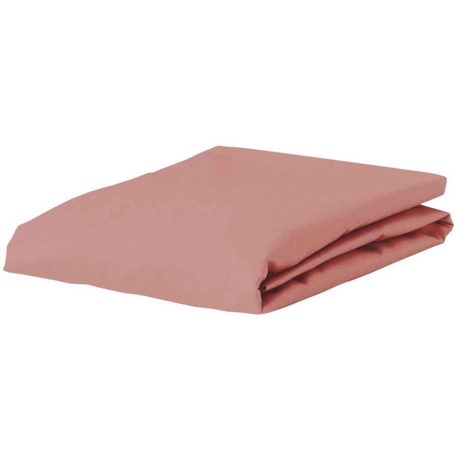 Essenza Minte Hoeslaken Dusty rose - 140x200 cm afbeelding 1