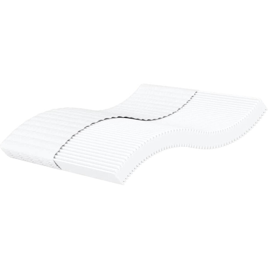 vidaXL - Schuimmatras - hardheid - H2 - H3 - 200x210 - cm - wit vidaXL - Schuimmatras - hardheid - H2 - H3 - 200x210 - cm - wit afbeelding 1