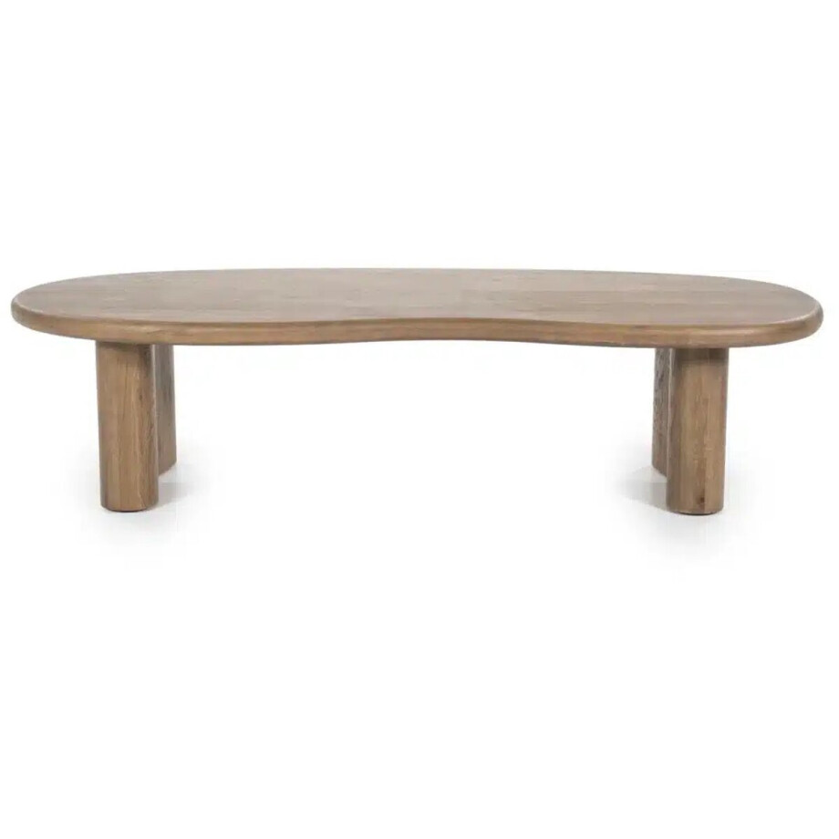Eleonora salontafel Josh 140x60x35 cm bruin eiken afbeelding 1