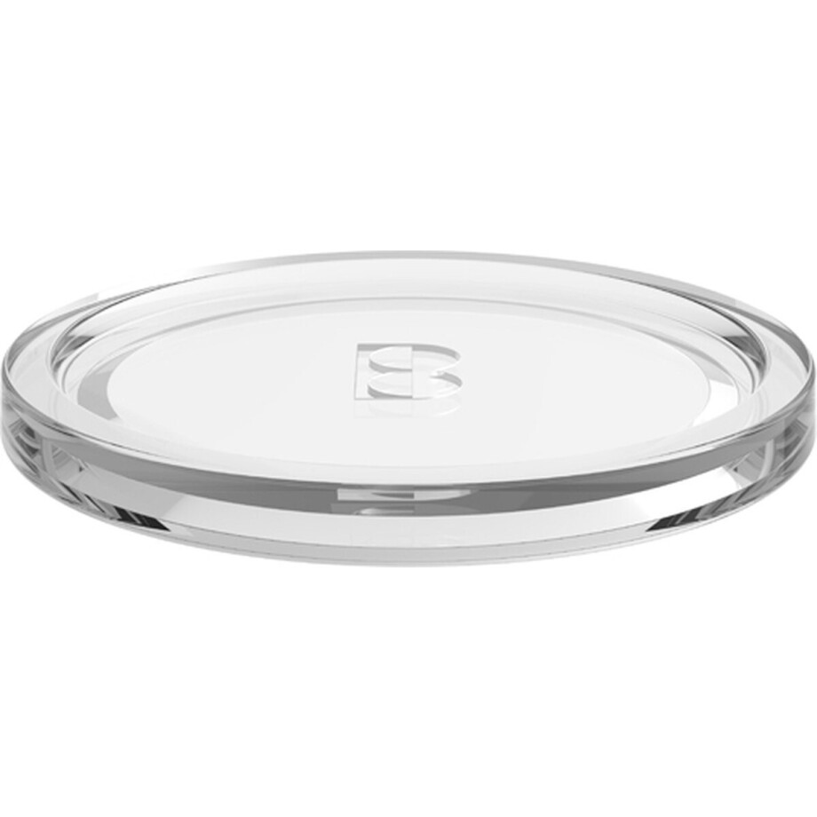 8 stuks Bolsius ronde transparant glazen kaarsen onderzetters D= 110 mm 8 stuks Bolsius ronde transparant glazen kaarsen onderzetters D= 110 mm afbeelding 1