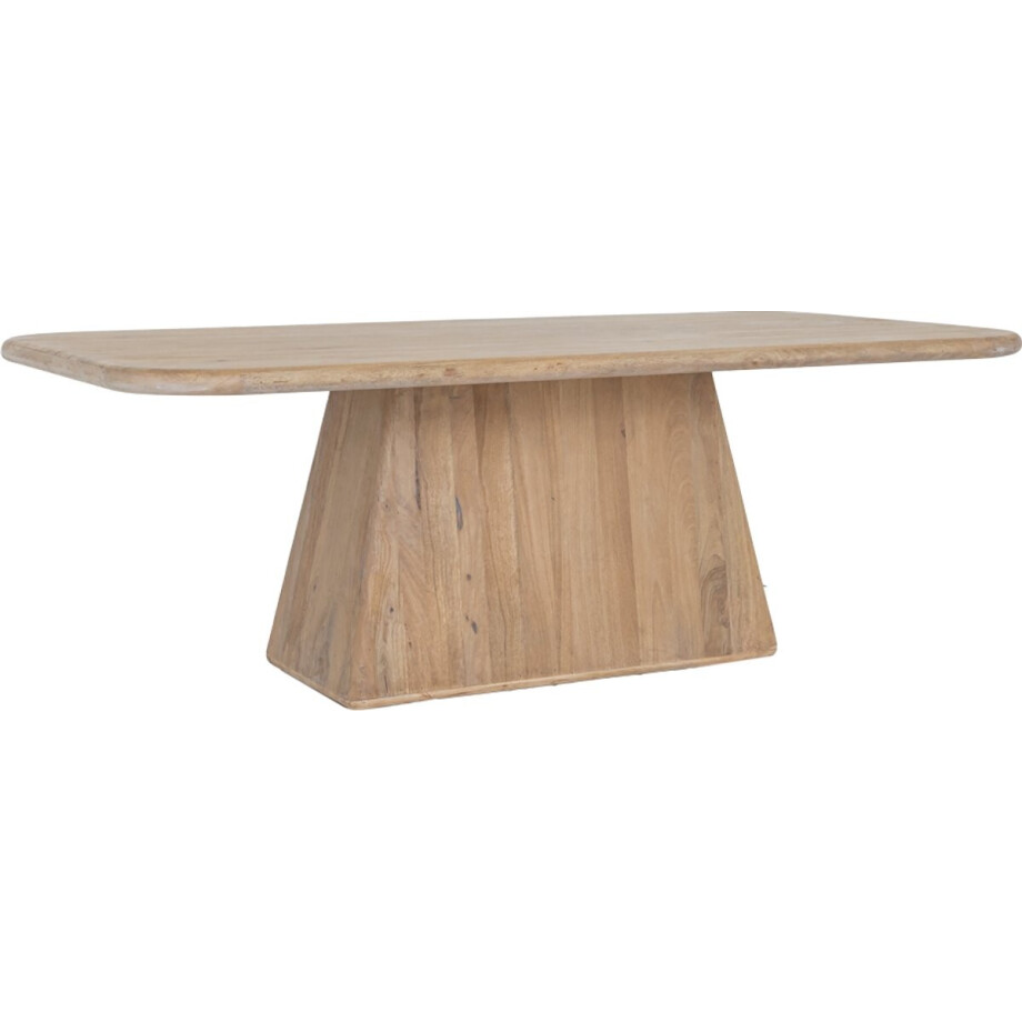 Tower Living eettafel Asti rechthoek 260x120x76 cm mangohout naturel Tower Living eettafel Asti rechthoek 260x120x76 cm mangohout naturel afbeelding 1
