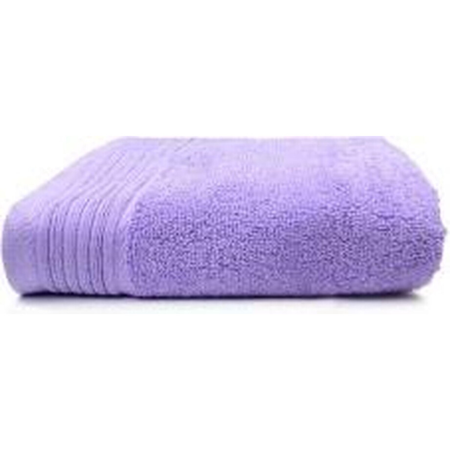 The One Handdoek 450 gram 50x100 cm Paars afbeelding 1