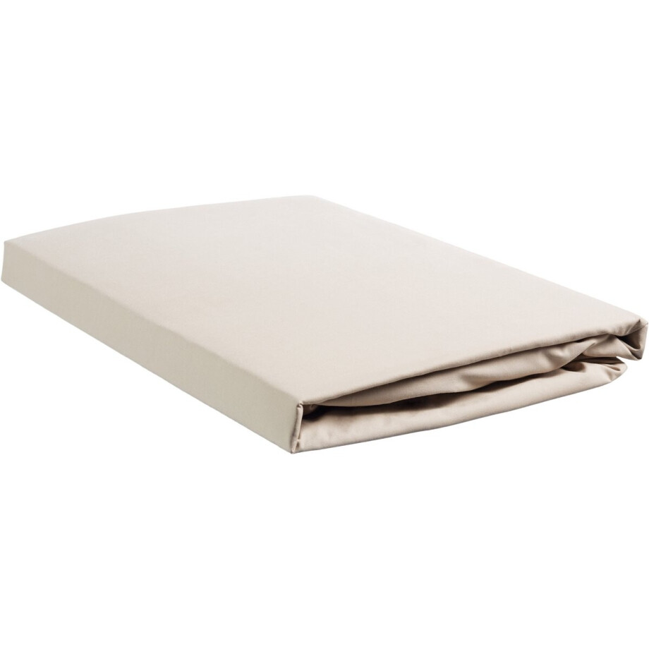 Ambiante Katoen - Topper Hoeslaken - 160x200 - Zand Ambiante Katoen - Topper Hoeslaken - 160x200 - Zand afbeelding 1