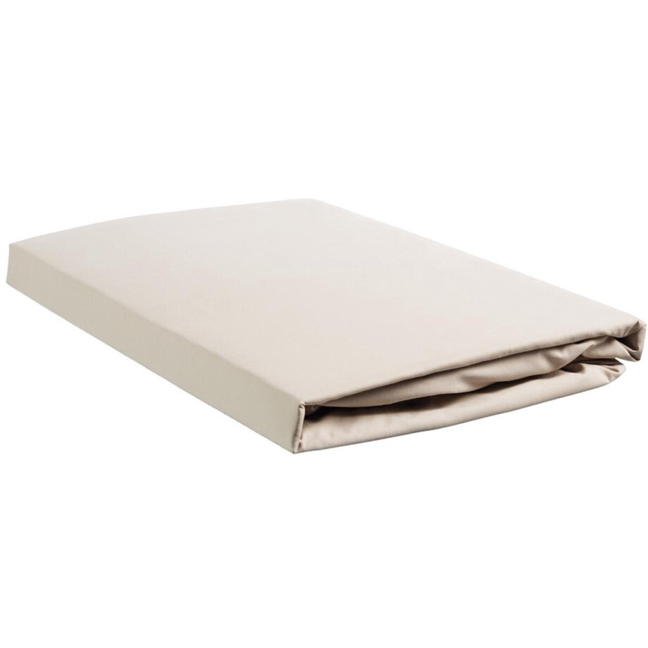 Ambiante Katoen - Hoeslaken - 140x220 - Zand afbeelding 1