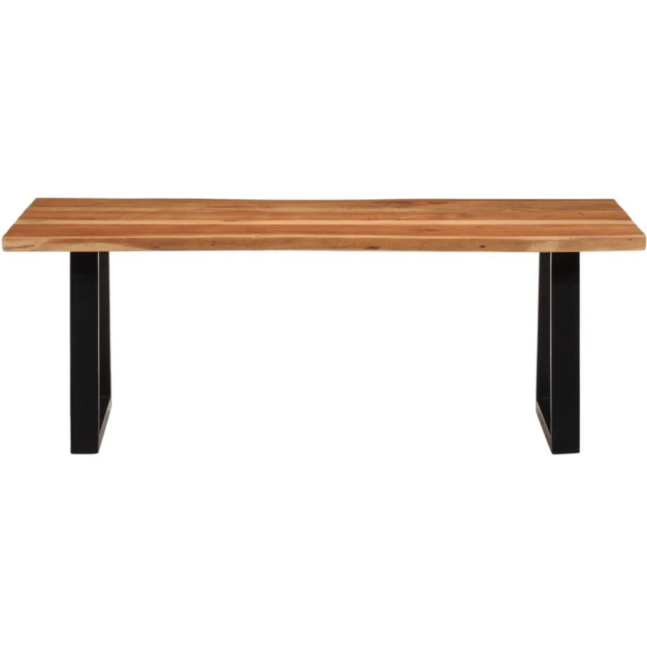 vidaXL Houten Salontafel - Salontafel - Salontafel 110x55x40 cm massief acaciahout - Acacia Salontafel - Salontafels - Design Salontafel afbeelding 1