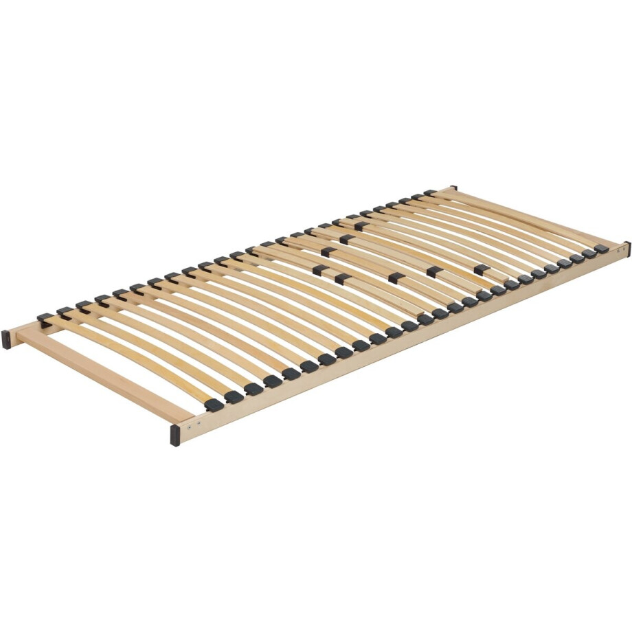 BELIANI VOUZIERS - Lattenbodem - Lichthout - 80 x 200 cm - Berkenhout afbeelding 1