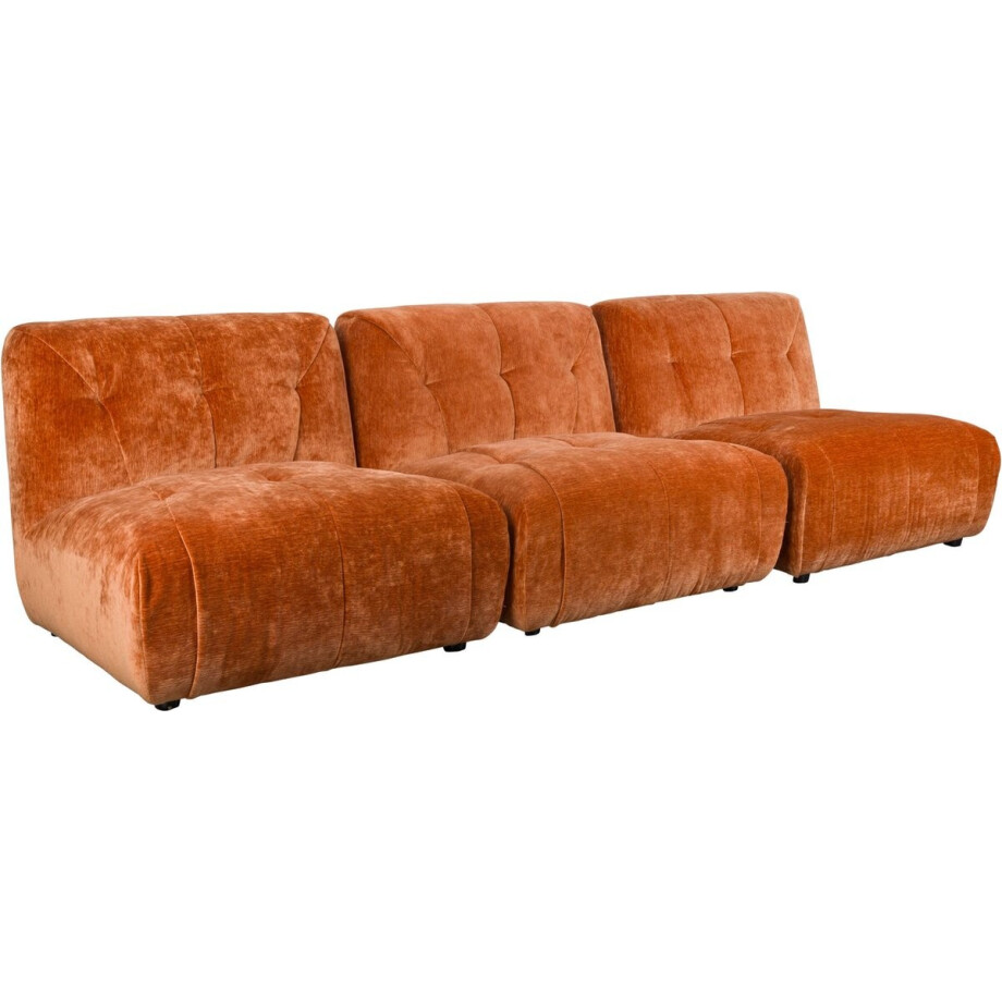 Dutchbone Giada Bank 3-zits Terra afbeelding 1