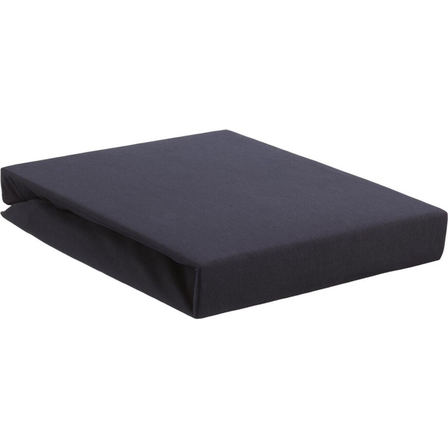 Beddinghouse - Jersey-stretch - Hoeslaken - 140x220 cm - Blauw - premium kwaliteit Beddinghouse - Jersey-stretch - Hoeslaken - 140x220 cm - Blauw - premium kwaliteit afbeelding 1