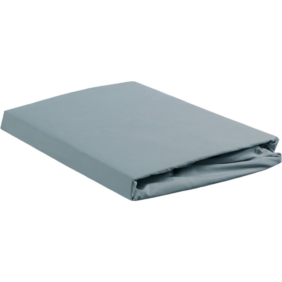 Ambiante Katoen - Topper Hoeslaken - 180x200 - Blauw Ambiante Katoen - Topper Hoeslaken - 180x200 - Blauw afbeelding 1