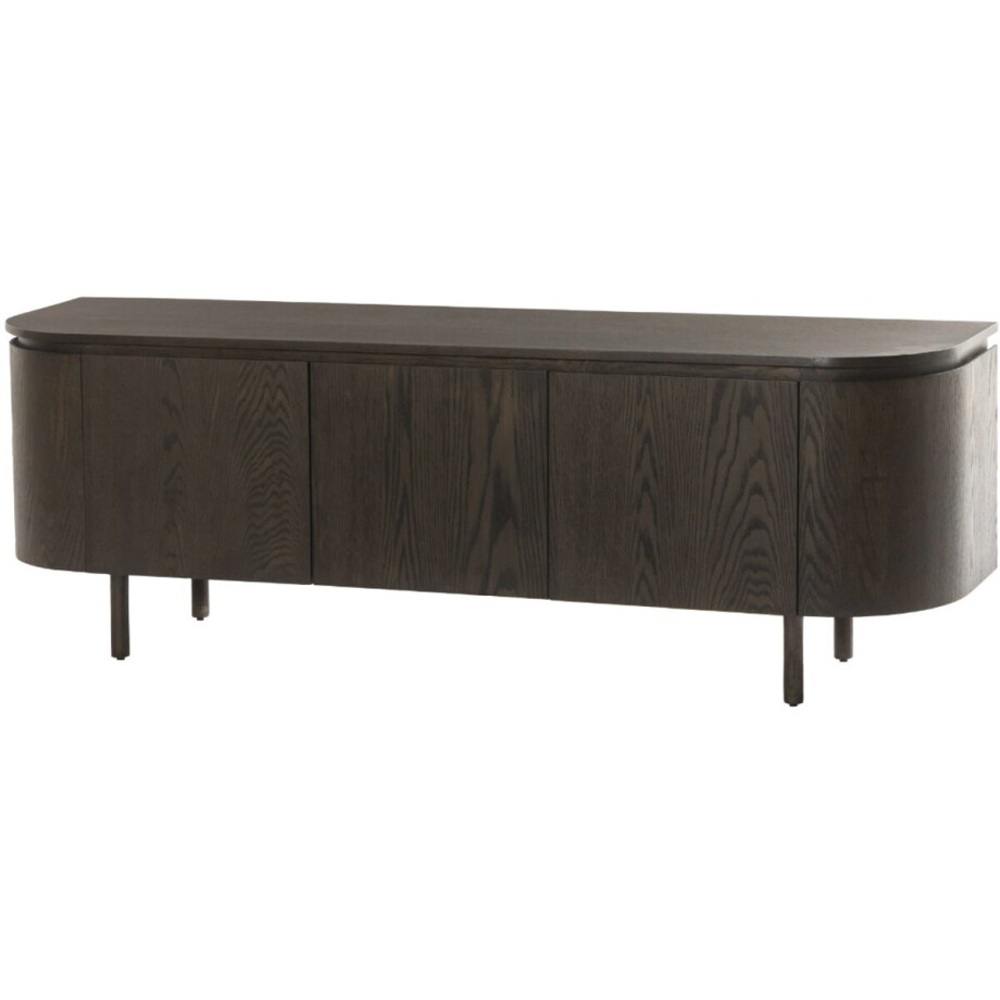 Livingfurn - Tv-meubel - Tobago Espresso 170cm - Bruin Livingfurn - Tv-meubel - Tobago Espresso 170cm - Bruin afbeelding 1