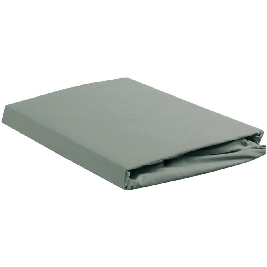 Ambiante Jersey - Hoeslaken - 140x200/210 - Groen afbeelding 1