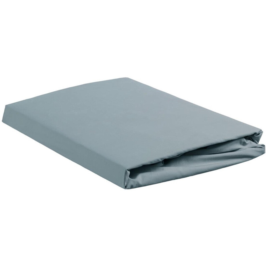 Ambiante Jersey - Hoeslaken - 140x200/210 - Blauw afbeelding 1