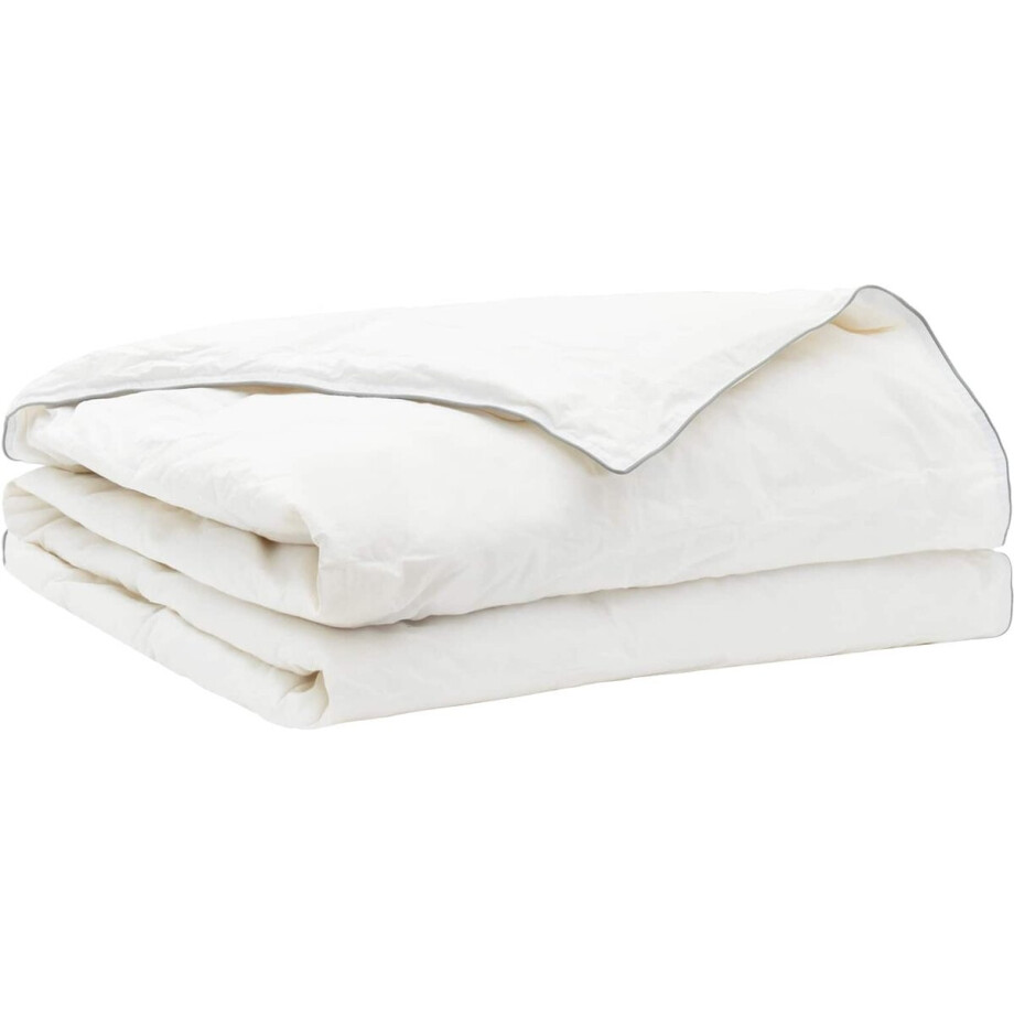 vidaXL - Dekbed - FULDA - 140 - x - 200 - cm - Zomer - 100 - GSM - 90% - Gansendons - Wit afbeelding 1