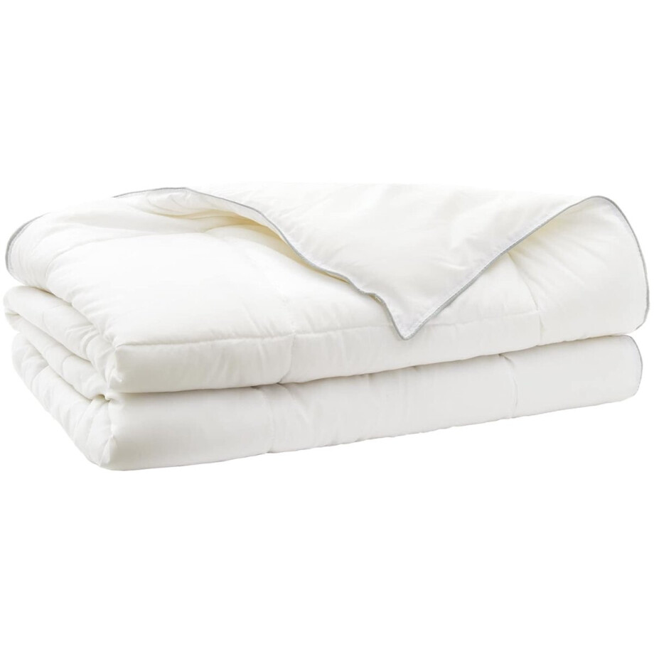 vidaXL - Dekbed - 140x200 - cm - Zomer - 200 - GSM - Australische - Wol - Wit vidaXL - Dekbed - 140x200 - cm - Zomer - 200 - GSM - Australische - Wol - Wit afbeelding