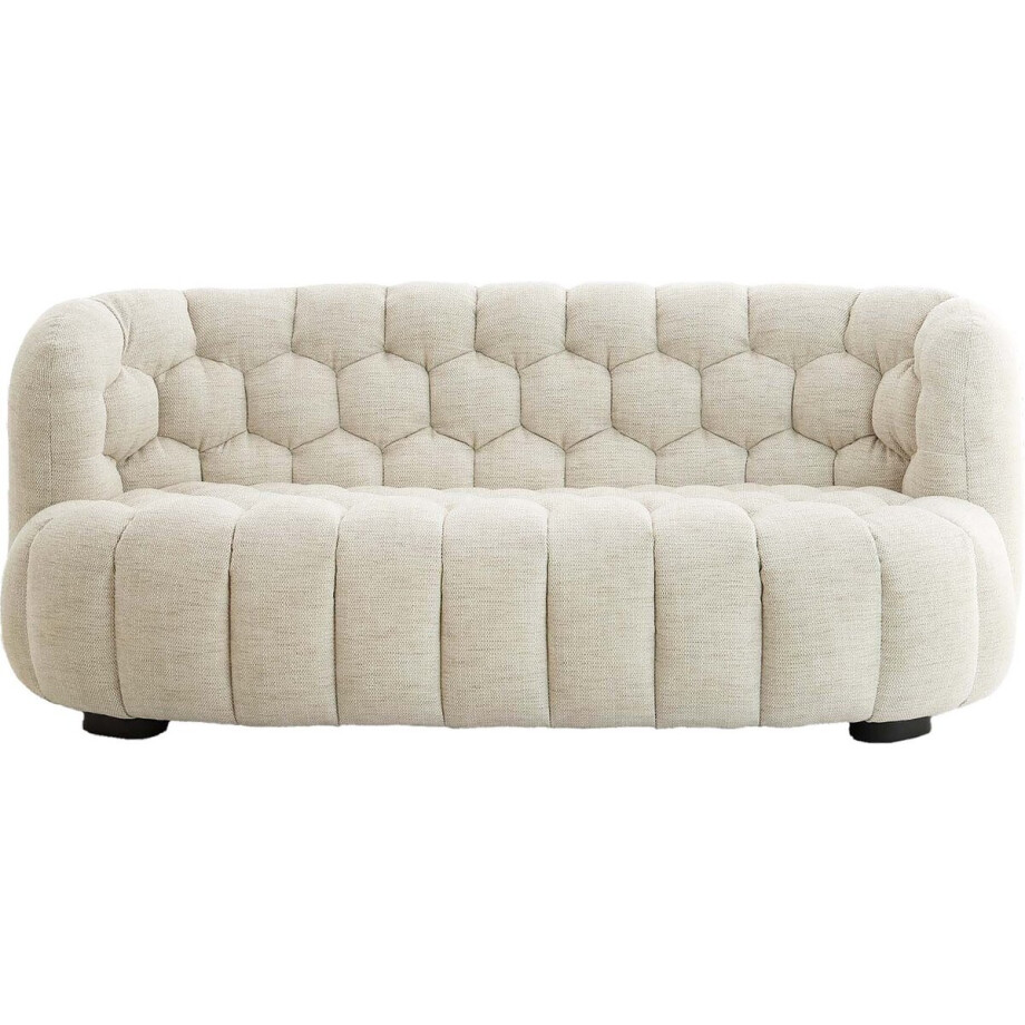 Light&living Bank 200x100x78 cm AMARA crème afbeelding 1