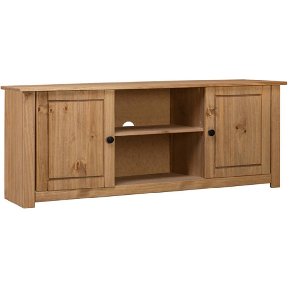 vidaXL - Tv-kast - Panama - Range - 120x40x50 - cm - massief - grenenhout afbeelding 1