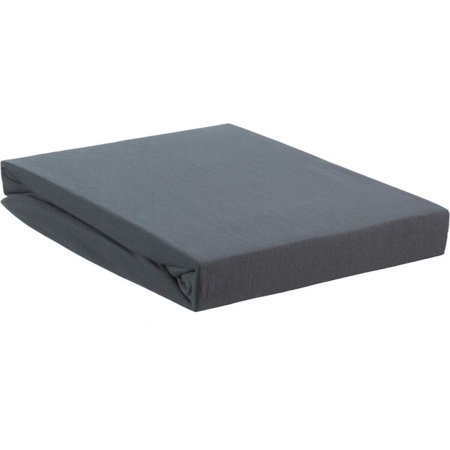 Beddinghouse - Jersey-stretch - Split-topper - Hoeslaken - 180x220 cm - Koel grijs Beddinghouse - Jersey-stretch - Split-topper - Hoeslaken - 180x220 cm - Koel grijs afbeelding 1