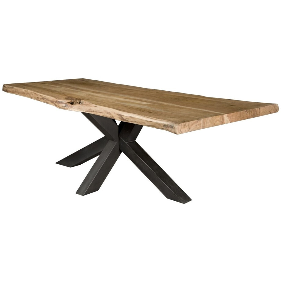 Soria Boomstamtafel | Acacia Matrix | 180x90 | 4 blad afbeelding 1