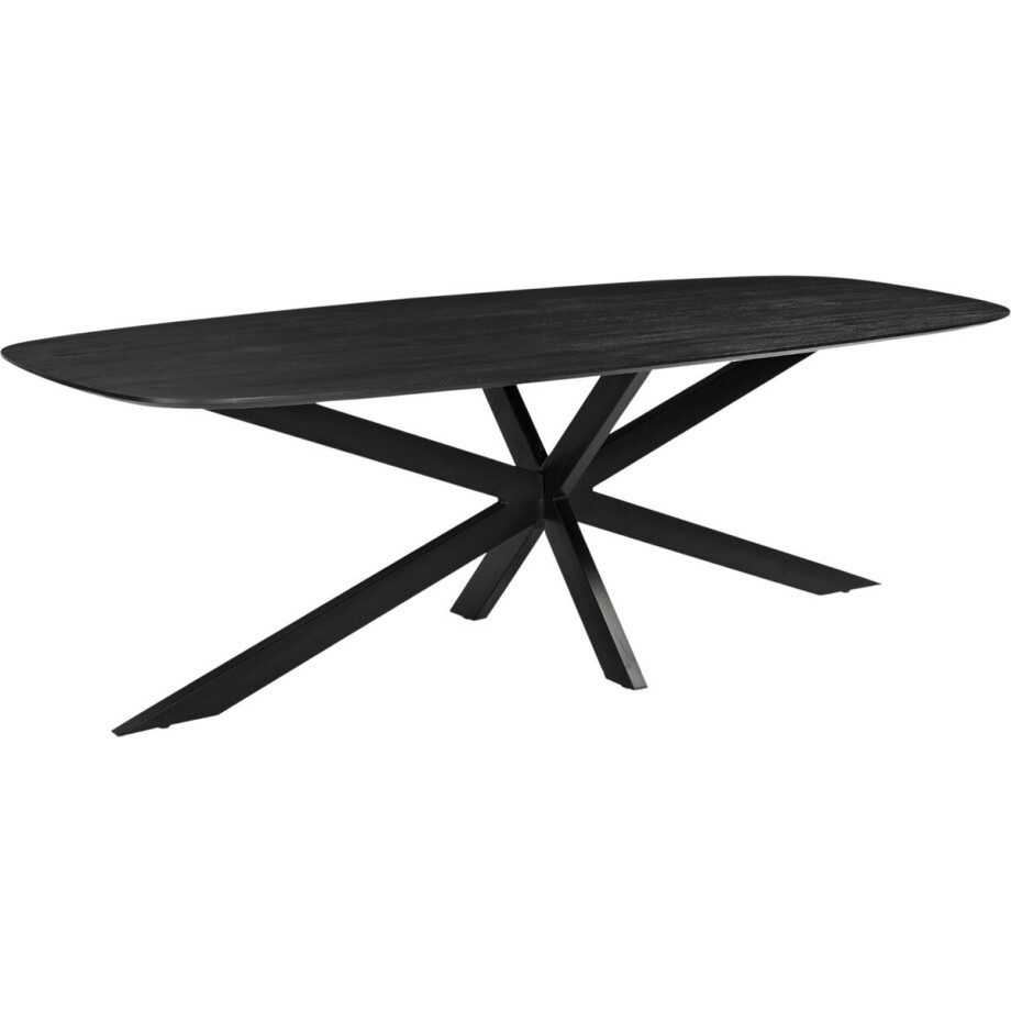 Giga Meubel Eettafel Jordan - Deens Ovaal - Mangohout - 180cm afbeelding 1