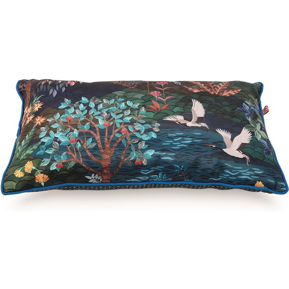 Pip Home - Kussen - Pip Garden - Blauw - 50 x 30 cm afbeelding 1
