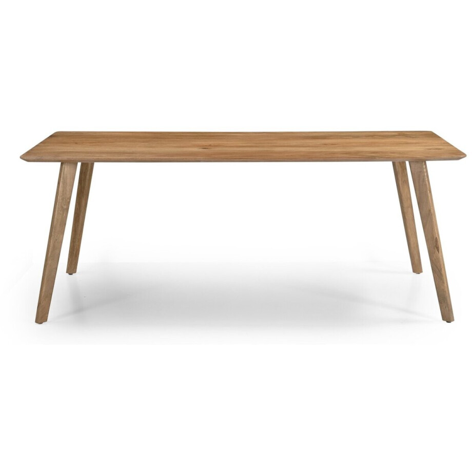 Giga Meubel Eettafel Denmark - Mangohout - 160cm Giga Meubel Eettafel Denmark - Mangohout - 160cm afbeelding 1