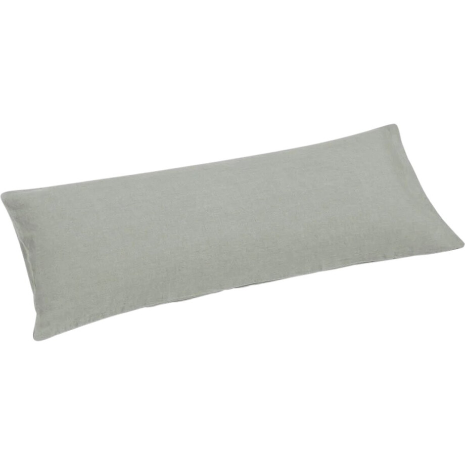 Yumeko kussensloop gewassen linnen mistig groen 40x80 - Biologisch & ecologisch - 1 stuk Yumeko kussensloop gewassen linnen mistig groen 40x80 - Biologisch & ecologisch - 1 stuk afbeelding 1