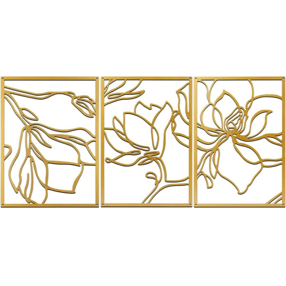 ApexArte® Elegante Wanddecoratie - Goud afbeelding 1
