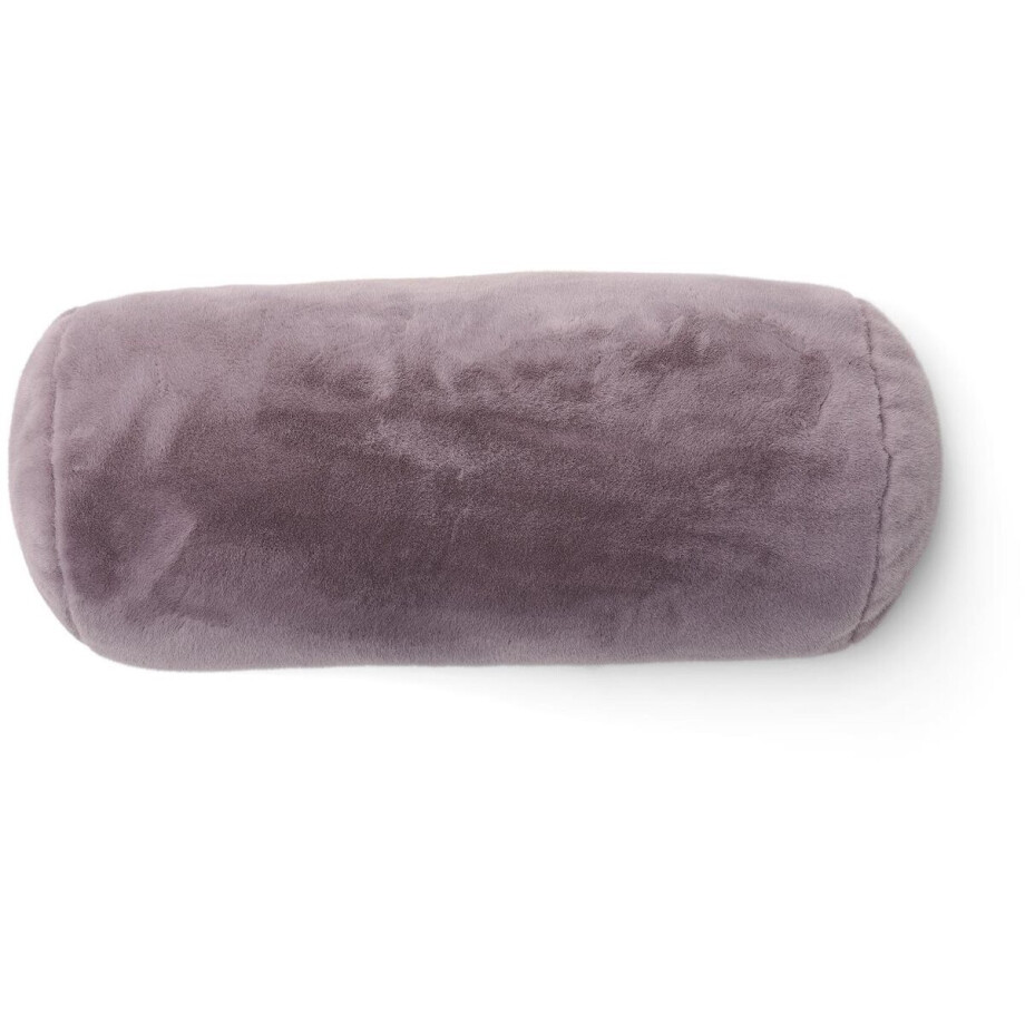 Essenza Furry Rolkussen Pale purple - 22x50 cm afbeelding 1