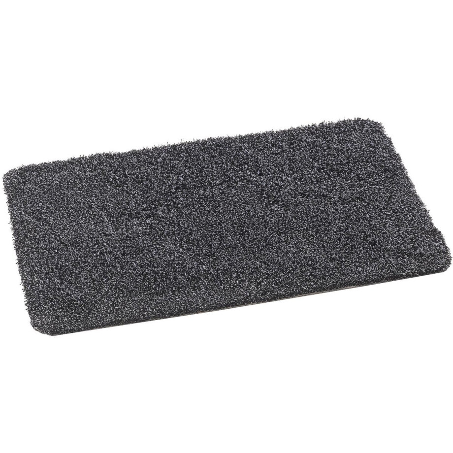 MD Entree - Droogloopmat - Dryzone- 80 x 120 cm - Antraciet - Vloerkleed - Met antislip - Hoge dichtheid 800gr/m2 - MD Entree - Droogloopmat - Dryzone- 80 x 120 cm - Antraciet - Vloerkleed - Met antislip - Hoge dichtheid 800gr/m2 - afbeelding 1